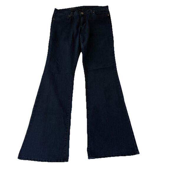 KUT from the Kloth Jeans Size 12 Tall Josephine Mid Rise Bootcut Dark Wash 34x33 - Picture 1 of 16